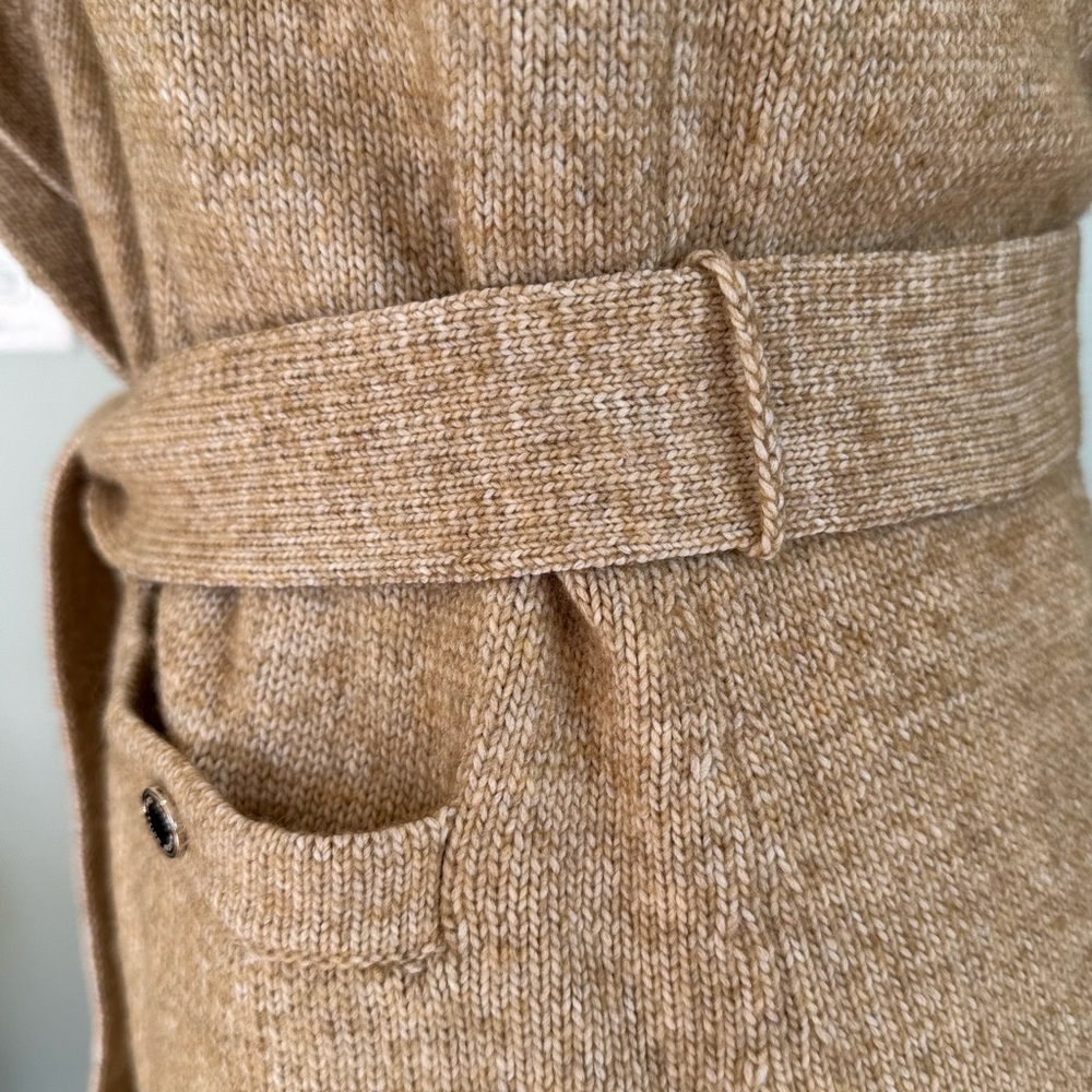White House Black Market Beige Knit Cardigan - Picture 9 of 16